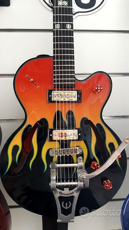 Epiphone Wildkat Flame with Bigsby - Made in Korea