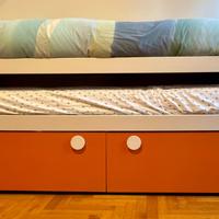 Doppio letto ragazzo serie Doimo Cityline