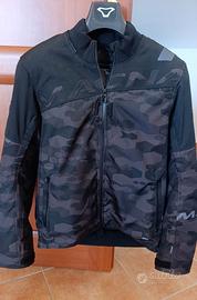 Giacca moto MACNA RACOON BLACK/CAMO. Misura: M