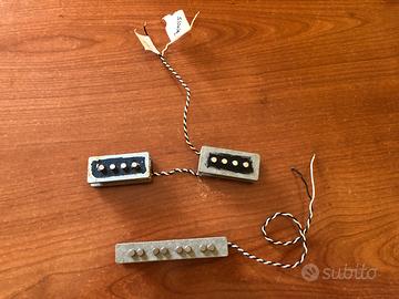 Set pickup PJ artigianali per basso Fender