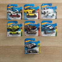 Set 7 hot wheels dal 2021 al 2023