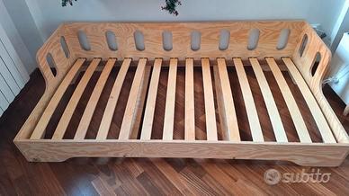 Letto bambini montessoriano 80x160 con materasso