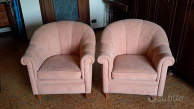 Poltrone in alcantara