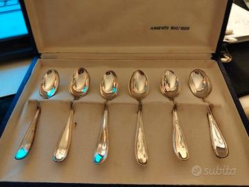 Cucchiaini in argento 800