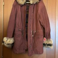 Giacca donna in pelle e pelliccia Atelier Moretti