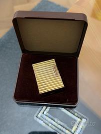 Accendino Dupont ligne 1 Linee orizzontali oro