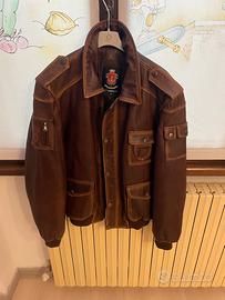 Giubbino  pelle Esercito Italiano tg XL