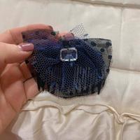 Accessorio vintage per capelli con fiocco