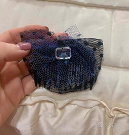 Accessorio vintage per capelli con fiocco