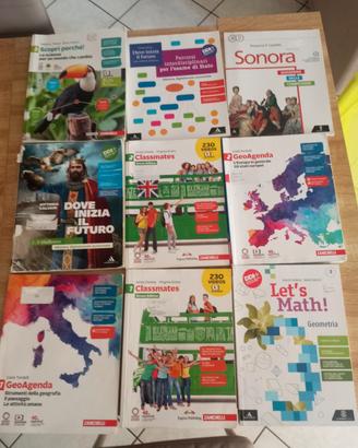 libri usati 1/2/3/ scuola media sezione. B 