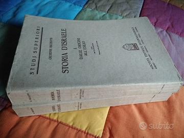 Giuseppe Ricciotti- Storia d'Israele, 2 voll