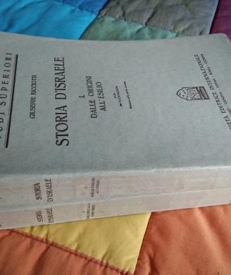 Giuseppe Ricciotti- Storia d'Israele, 2 voll