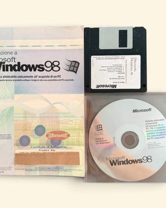 Microsoft Windows 98 prima edizione ita completo
