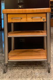 Carrello legno-acciaio