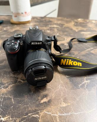Nikon D3400 kit 28-55 mm VR come nuova
