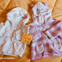 abbigliamento neonata 3/6 mesi CM 63/68 . lotti mi