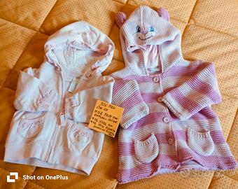 abbigliamento neonata 3/6 mesi CM 63/68 . lotti mi