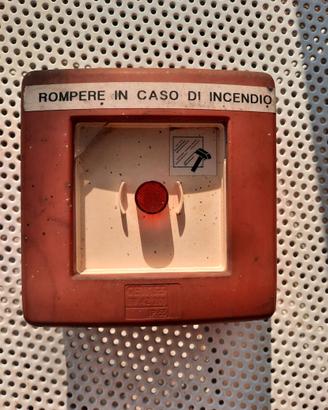 Pulsante di allarme vintage