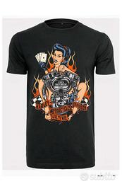T-shirt stampa Harley Davidson Poker - taglia XL