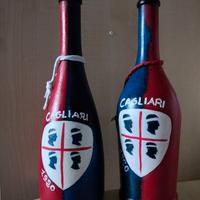 Bottiglie dipinte a mano