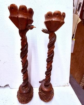 CADUCEI IN LEGNO