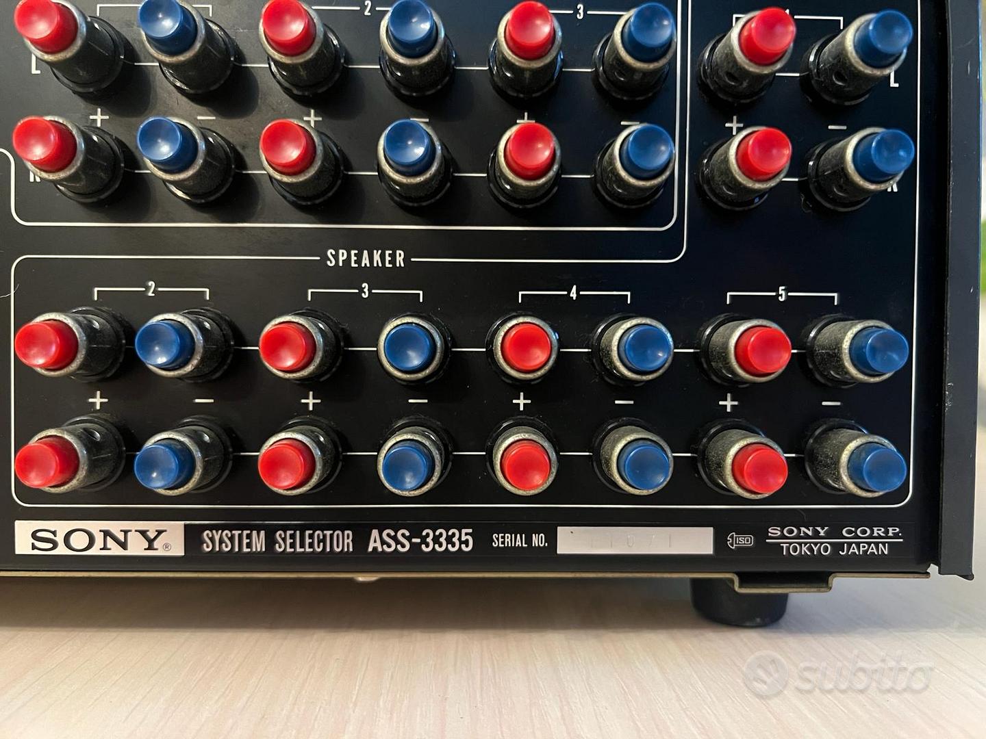 SONY ASS-3335 selettore di sistema - Audio/Video In vendita a Perugia