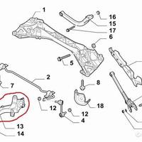 Braccio Posteriore Alfa Romeo Giulietta 50518711