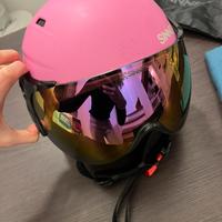 Casco sci con maschera