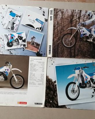 Depliant Yamaha WR 250  1992