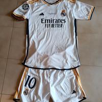 kit maglia calcio real Madrid modric