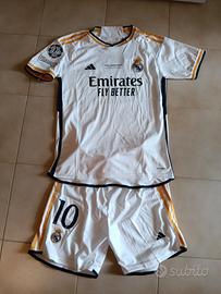 kit maglia calcio real Madrid modric