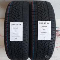 2 gomme 205 55 17 dunlop a954