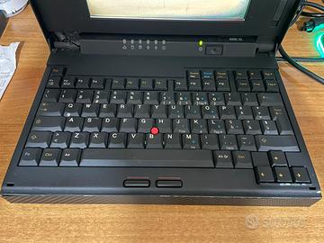 Notebook Vintage Retro IBM 350c 1993 da collezione