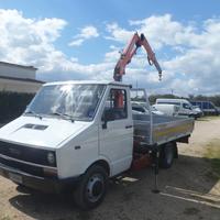 Iveco Daily 49.10 cassone fisso con gru