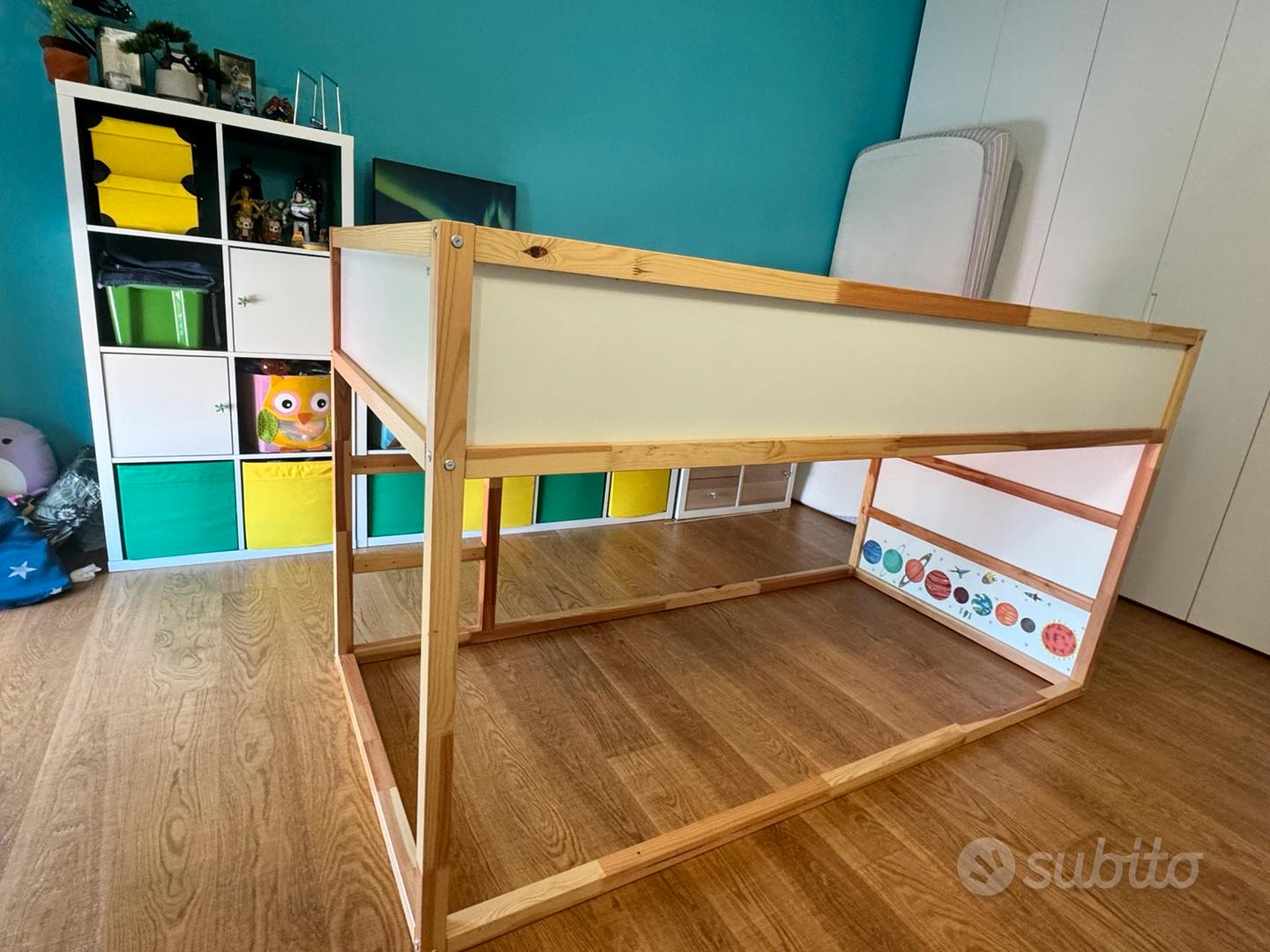 Lit Reversible Letto Kura Ikea Misure Bunk Bed Letto Reversibile