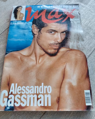 rivista Max dicembre 2000