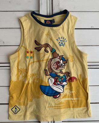 Tshirt Bambino Canotta 6-7 anni 122cm Looney Toons