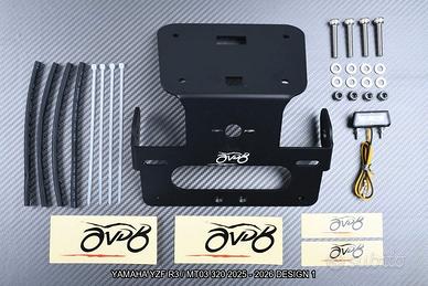 Portatarga corto YAMAHA YZF R3 MT03 320 2025 2026