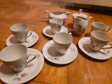 set tazzine in porcellana Bavaria