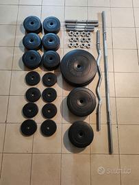 Kit Pesi Home Gym Gorilla Sports