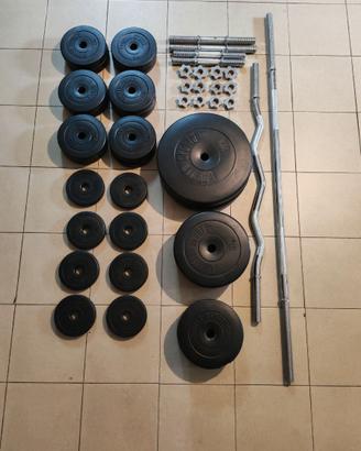 Kit Pesi Home Gym Gorilla Sports