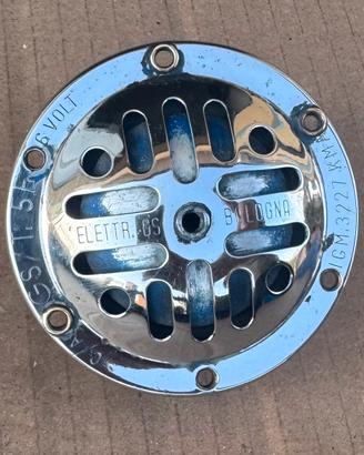 Clacson cromato vespa originale dell’epoca 6V C.A.