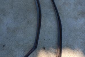 Coppia deflettori aria o antiturbo anteriori 