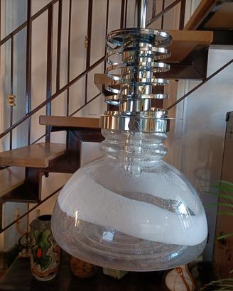 Lampada sospensione Space Age anni 60