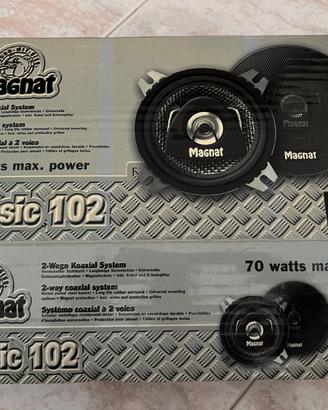 DIFFUSORI ALTOPARTLANTI AUTO MAGNAT CLASSIC 102