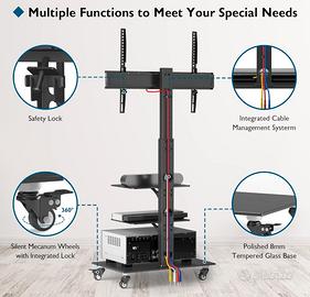 Supporto TV da Pavimento per TV da 30-70 Pollici
