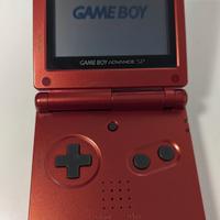 Game boy Advance SP rosso