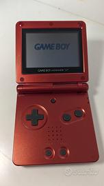 Game boy Advance SP rosso