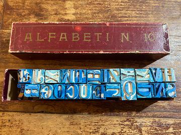 Alfabeti N.10 vintage