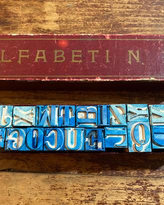 Alfabeti N.10 vintage
